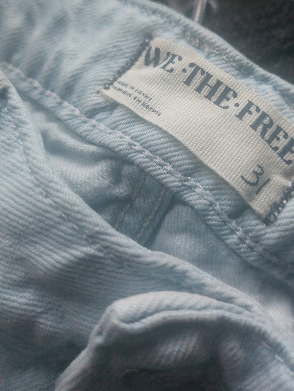 NWT Free People Beginners Luck Low Rise Slouch Short size 31 - Picture 7 of 8